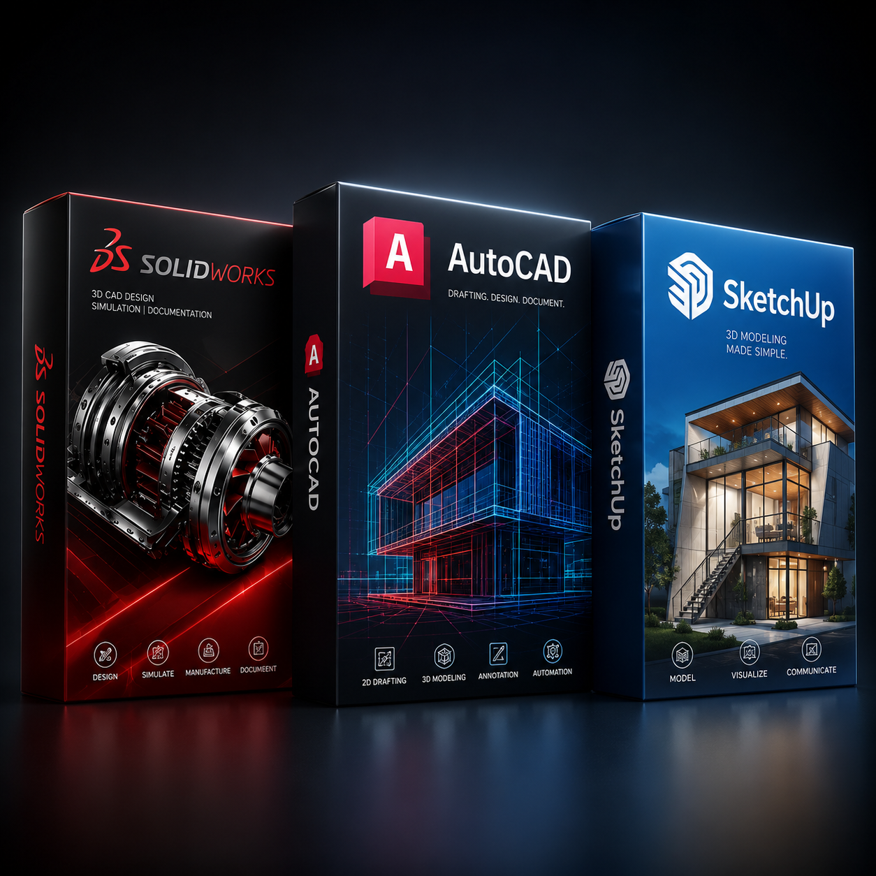 Professional CAD Software Pack 2026 (Instant Download)
