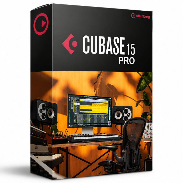 Steinberg Cubase 15 Pro | Professional Music Production DAW | Audio Recording, Mixing & Mastering Software for Windows Mac