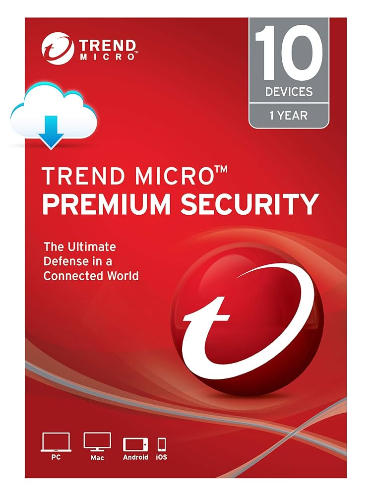 Trend Micro Max Premium Security 10 User