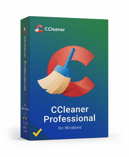 CCleaner Professional PC Optimization & Cleaning Software | Lifetime License | Instant Download