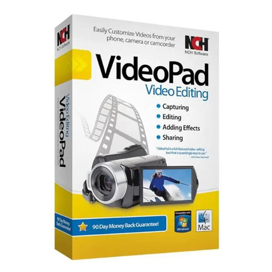 NCH VideoPad Pro 17 Key | Lifetime Digital Download | Full Setup Support