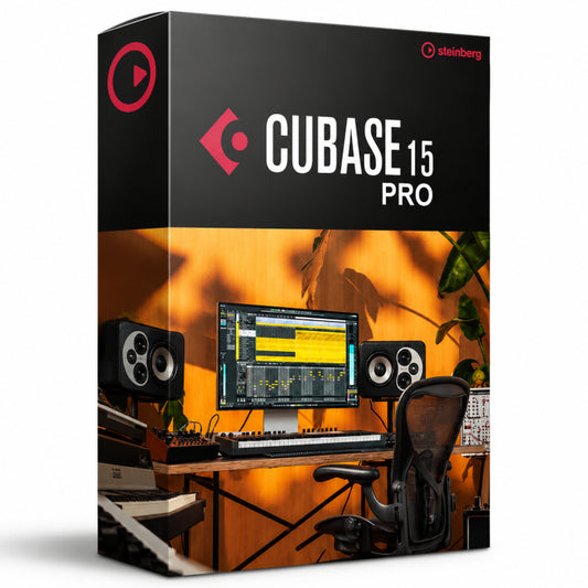 Steinberg Cubase 15 Pro | Professional Music Production DAW | Audio Recording, Mixing & Mastering Software for Windows Mac